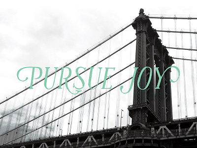 Pursue Joy