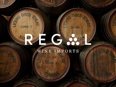 Barrel Roll barrel identity logo wine