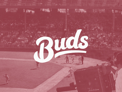 Portland Buds baseball buds lettering logo portland script team wordmark