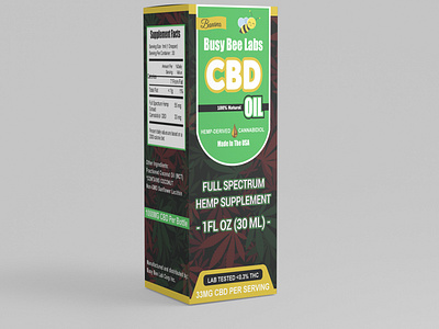 BOX Design for CBD Oil