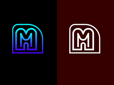 M Letter Monogram