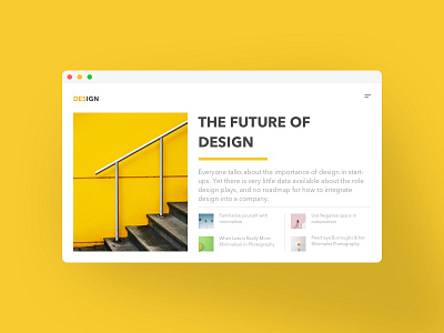 The Future Of Design