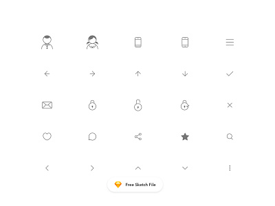 Free Icon Set II