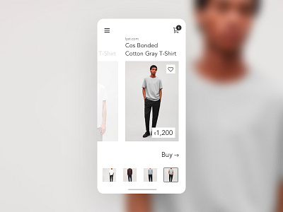 Minimal Fashion App cards challenge clothing design ecommerce minimal ui