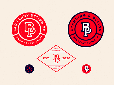 BPDC Branding badge branding design logo logo sheet logos monogram vector