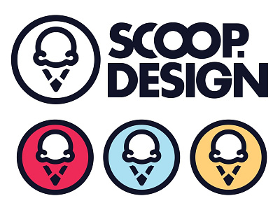 Scoop Design rebrand branding branding design design logo logo mark portfolio refresh