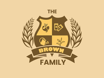 Family Crest Logo Design