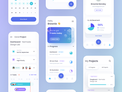Project Manager - Mobile App by Rizki Agus for Paperpillar on Dribbble