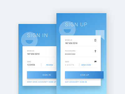 UI Challenge Day #1 Sign Up Form