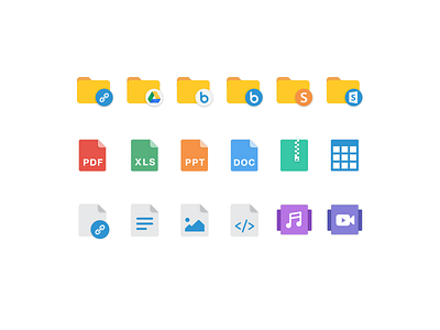 Icon set recently working on