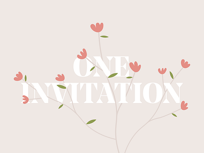 Dribbble Invitation dribbble flowers invitation invite member types