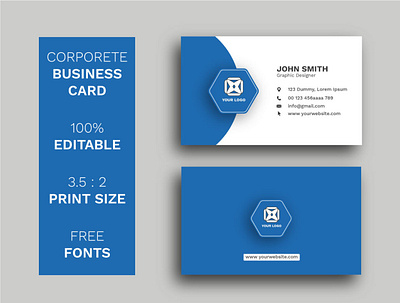 Corporete Business Card branding business card modern business card