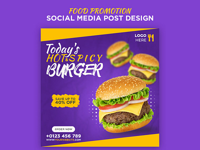 FOOD SOCIAL MEDIA DESIGN