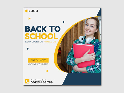 EDUCATIONAL SOCIAL MEDIA POST banner education banner education post study social media post