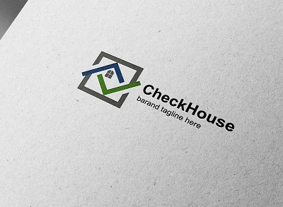 CheckHouse branding graphic design logo