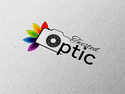 logo for photostudio branding design graphic design ill illustration logo typography