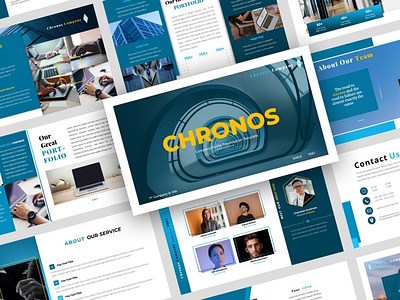 CHRONOS . CREATIVE BUSINESS PRSENTATION TEMPLATE modern