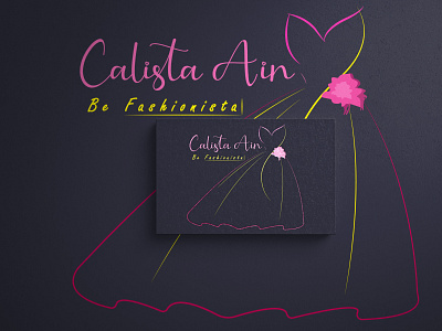 CalistaAin Logo artwork branding clothing logo creative design creative logo design designer graphic design graphic design art graphic design career graphic design is my passion graphic design online illustration logo logo design logo design ideas logo design online logofolio online shop vector