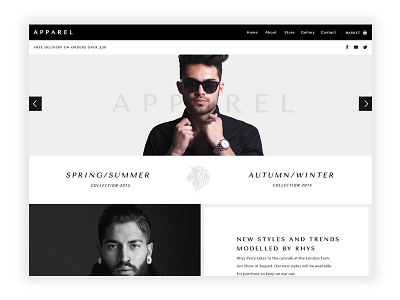 Apparel apparel basekit commerce ecommerce fashion shop store template theme website
