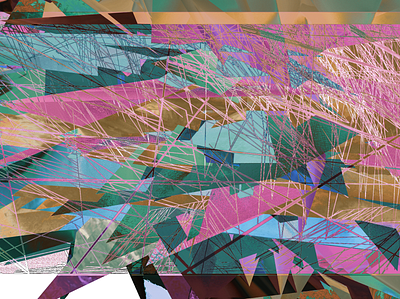 WavyObj DN 3d abstract codeart digitalart dimension dn ericfickes obj processing