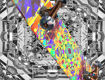 LETS GO SKATE 3d abstract codeart digitalart ericfickes processing