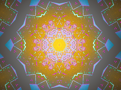 Dot Matrices abstract codeart digitalart ericfickes kaleidoscope processing
