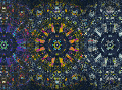 DAJI RE RE abstract codeart digitalart ericfickes kaleidoscope processing