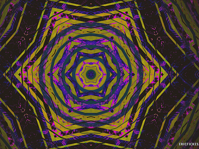 SIXTH DIP abstract codeart digitalart ericfickes kaleidoscope