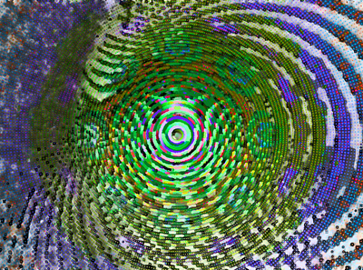 Reggae Circle abstract codeart digitalart ericfickes processing