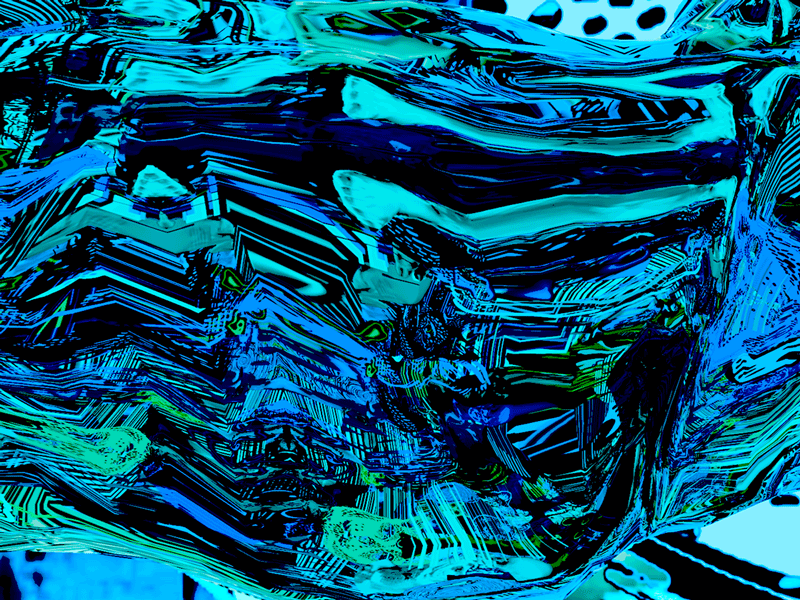 neon quicksand abstract digitalart ericfickes gif processing