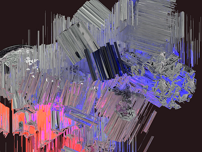 pins needles 3d abstract codeart digitalart ericfickes fusion360 obj processing