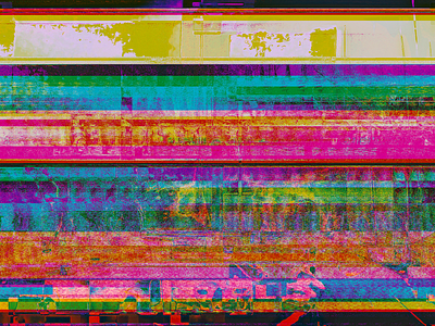 Clouded Message abstract digitalart ericfickes glitch