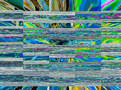 Itchy Glitchy 3d abstract digitalart ericfickes glitch processing