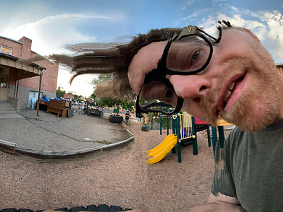 FISHY BUSINESS abstract digitalart ericfickes fisheye glitch iphone iphonexs notshopped photograhy raw selfie shotonmoment superfish