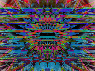 Mirror Kaleidascope 3d abstract digitalart ericfickes fusion360