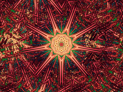 MORAD 3d abstract digitalart ericfickes kaleidoscope