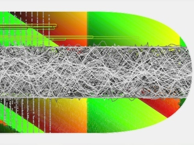 sound powered skateboard abstract audio codeart deck design digitalart ericfickes graphic minimal processing skate skateboard skateboarding