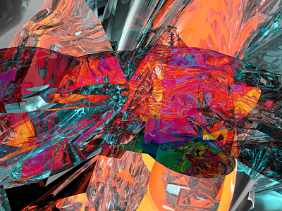 CONFLICTING AGENDAS 3d abstract digitalart ericfickes fusion360 obj