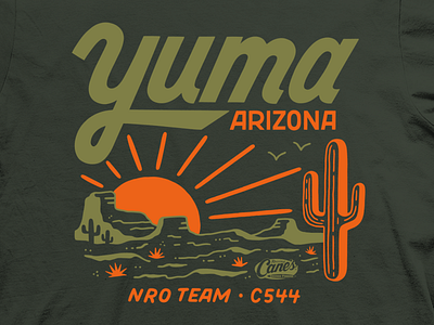 Yuma, AZ Tee illustration lettering t shirt t shirt design tee