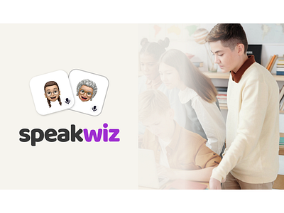 SpeakWiz - for school! New view! animation branding design graphic design illustration logo typography ui ux vector