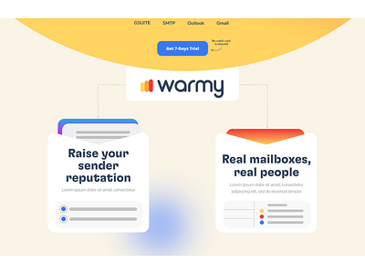 Warmy - forget about cold emailing: Warmy will do it for you.