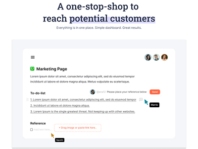 AnyBiz - Reaching potential customer is fast and super easy.