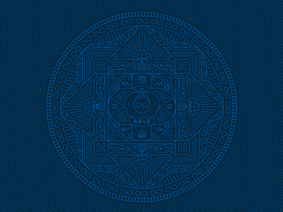 Able Mandala Wallpaper