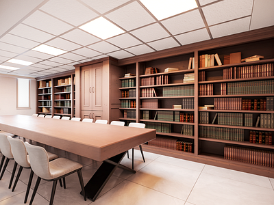 Library design by Ferriss