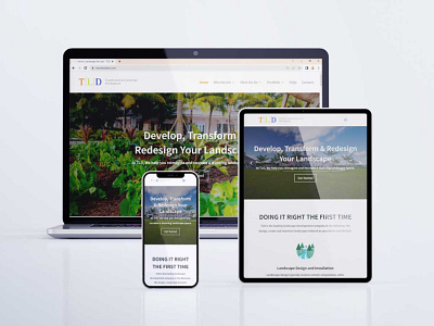 Web Design & Development for TLD branding design digital marketing graphic design uiux web web design web development wordpress