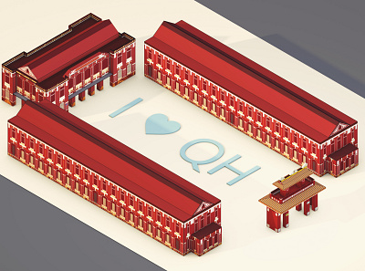 The first and oldest high school in Vietnam animation design graphic design illustration