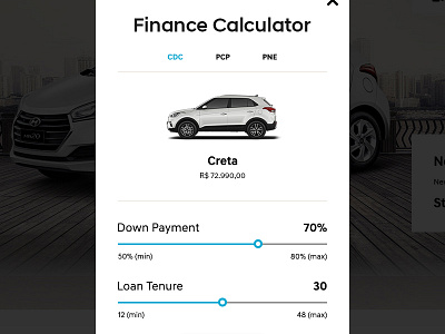 Finance Calculator ui ux we design