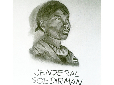 Jenderal Soedirman. Indonesian Heroes. artist artwork characterart draw drawing drawingcharacter indonesianart indonesianheroes pencilart sketch sketching