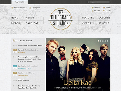 Bluegrass Situation website update