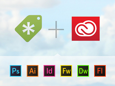 New Creative Market Adobe Extension adobe creative cloud creative market dreamweaver fireworks flash illustrator in design photoshop